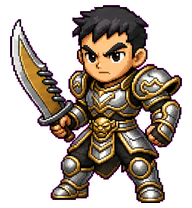 Chibi Warrior Knight preview