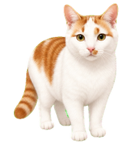 cute orange cat preview